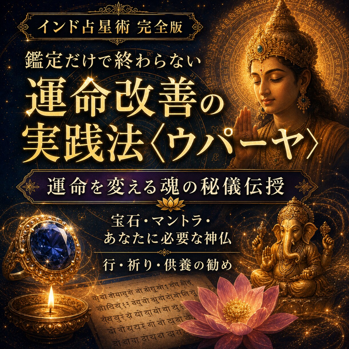 本格インド占星術☽前世・使命・未来を完全鑑定します ☊全21章2.5万字超の一生涯鑑定☋魂の天体図と開運秘儀付き イメージ8