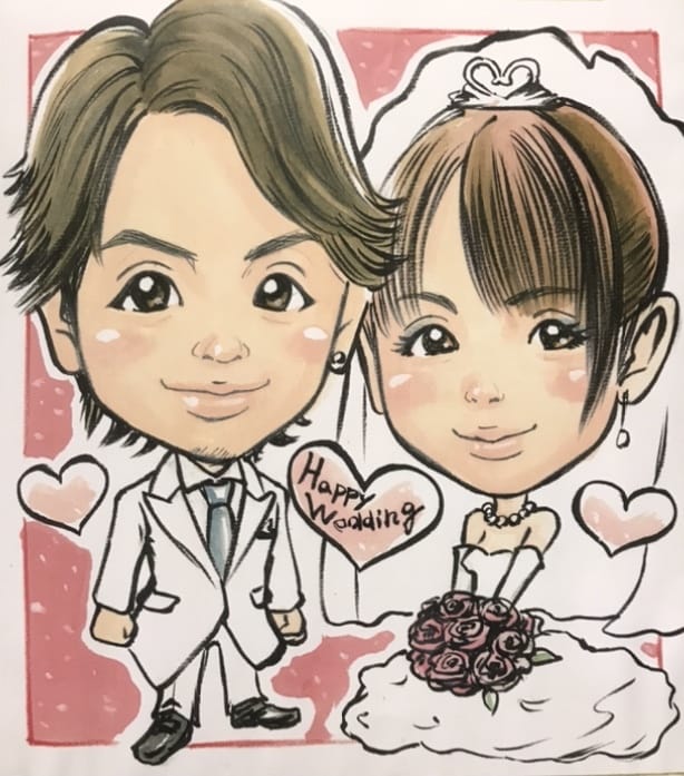 似顔絵歴10年以上のプロが素敵な似顔絵お描きします 御自身はもちろん御家族、御両親、御友人のプレゼントに♪ イメージ4