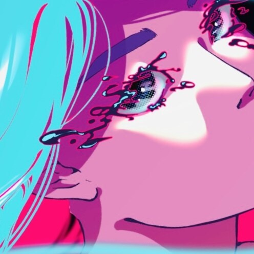 瞳が印象的なイラスト描きます キラキラ、ギラギラ、ツヤツヤ、しっとり。是非アイコンに。 イメージ1