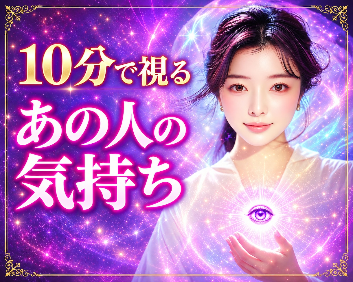 10分で視る♡あの人の気持ち占います 恋の迷いに寄り添う愛のリーディング イメージ1