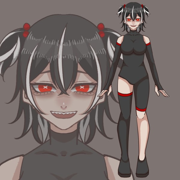 ゼロからVtuber制作致します ¥35000で全部揃う！LIVE2Dモデル制作致します イメージ4