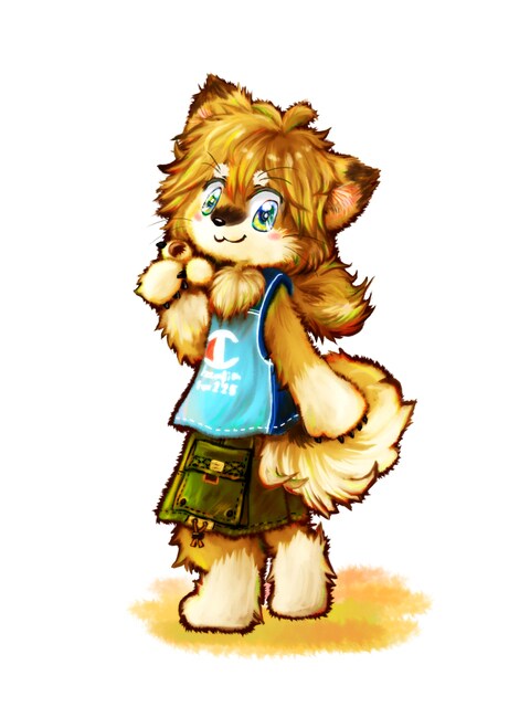 動物キャラクター(ケモノ)のデザインをします もふもふみ溢れるキャラクターデザインをします。 イメージ3