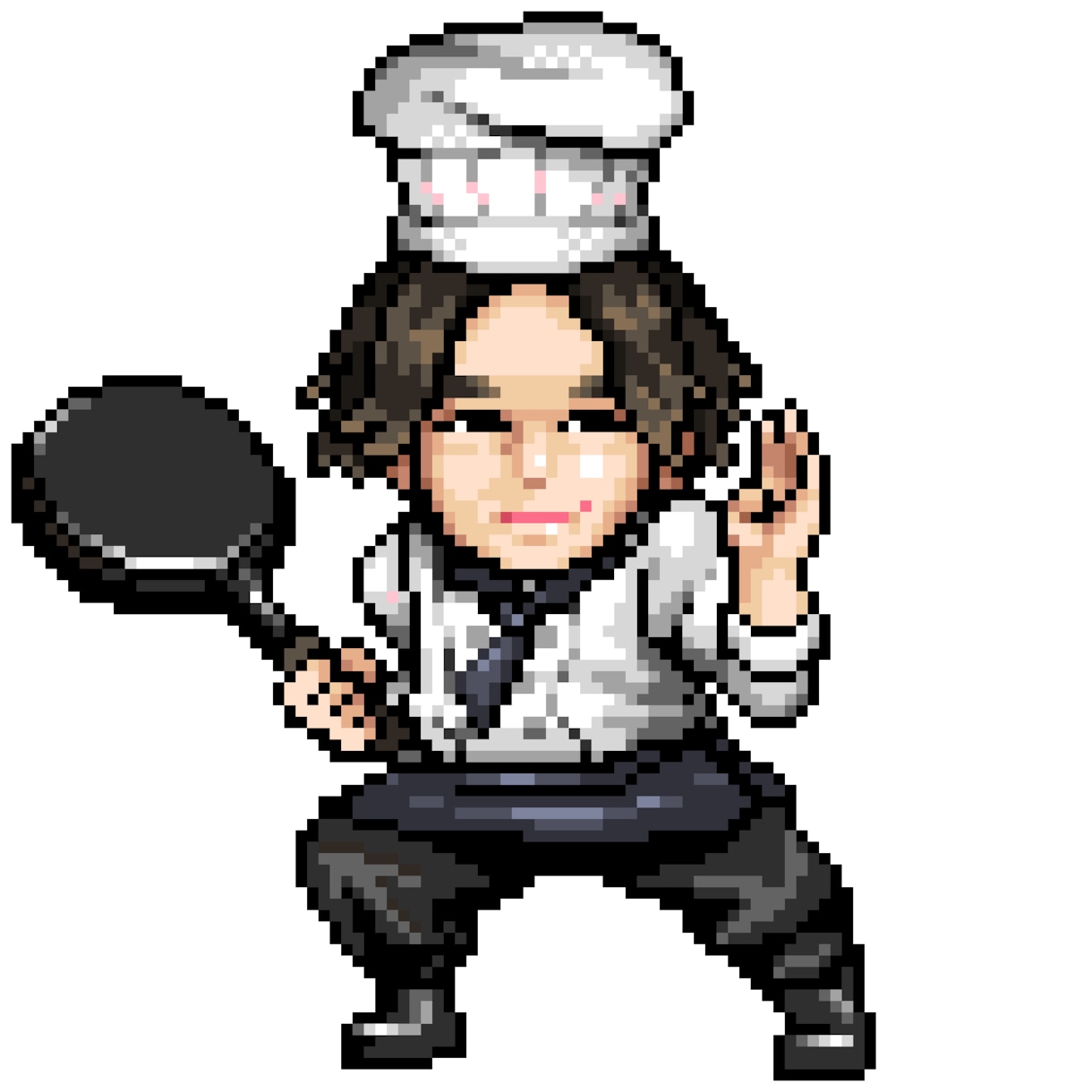 ドット絵でSNS用のアイコン作ります おまけシール風のデフォルメ調です！(プラン①) イメージ3
