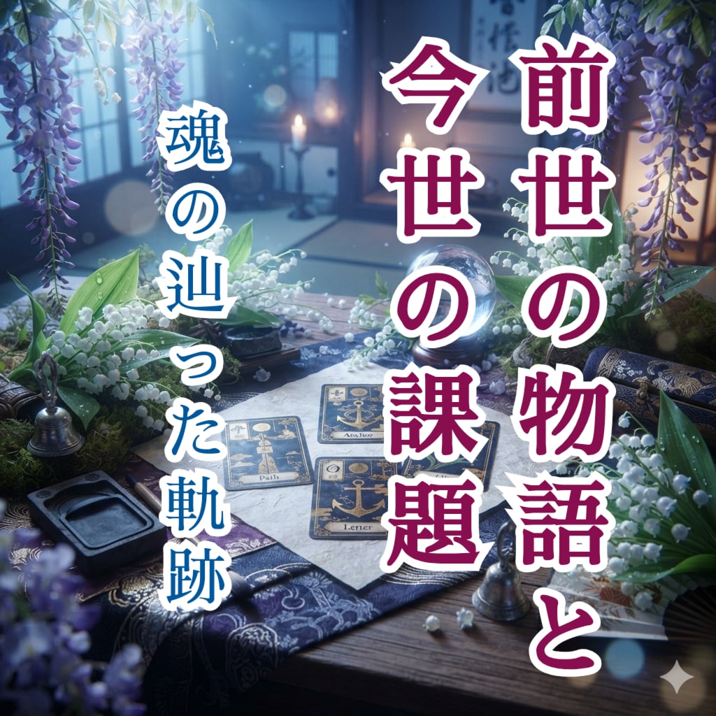 前世の物語と今世の課題を占います 前世の自分はどんな人？引き継いだ課題や繋がりを読み解く イメージ1