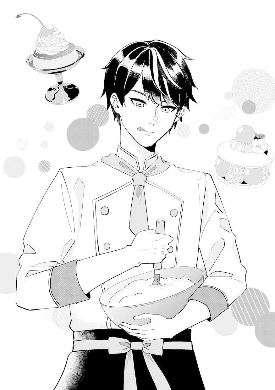 主に男の子をモノクロで描きます 10代～20代を対象にカッコイイ系のイラストを描きます イメージ5
