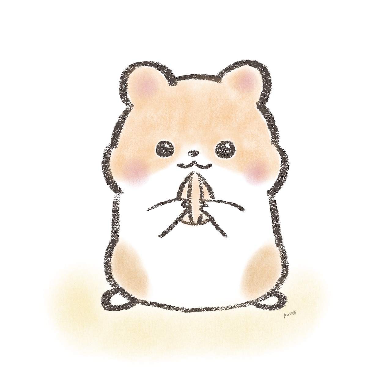 思わずぎゅっと抱きしめたくなるイラストを描きます 疲れた心を抱きしめたくなるイラストで癒されませんか イメージ3