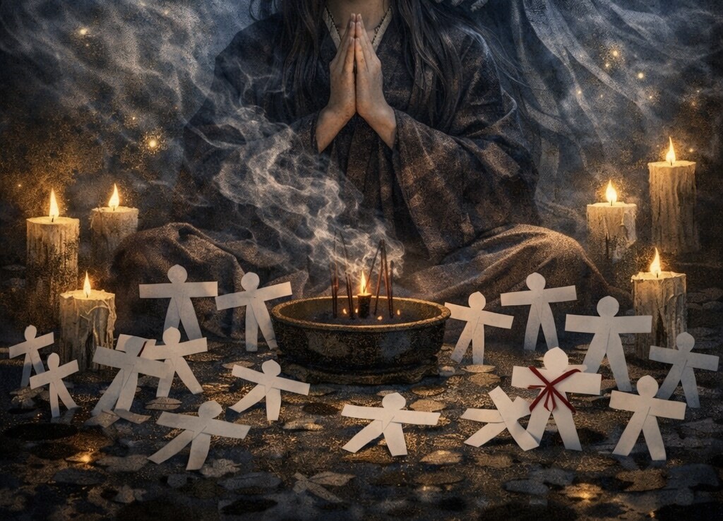 あなたの中に眠る身代わりの神様と繋がり祈祷します 身代わりとなる神様を呼び起こし、守護と浄化を行います イメージ1