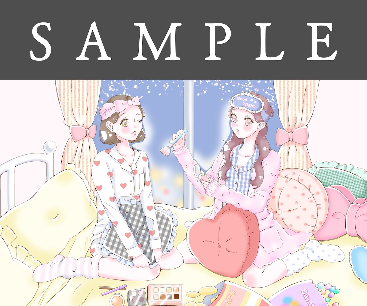 イラスト込みで歌ってみたやオリジナルMV作成します イラスト作成～MV制作までお任せください◎ イメージ5