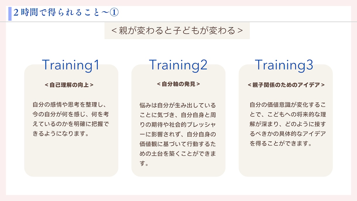 不登校のお子さんとの関わり方をハッキリお伝えします 子を自分軸を持てない大人に育つリスクから守る イメージ5