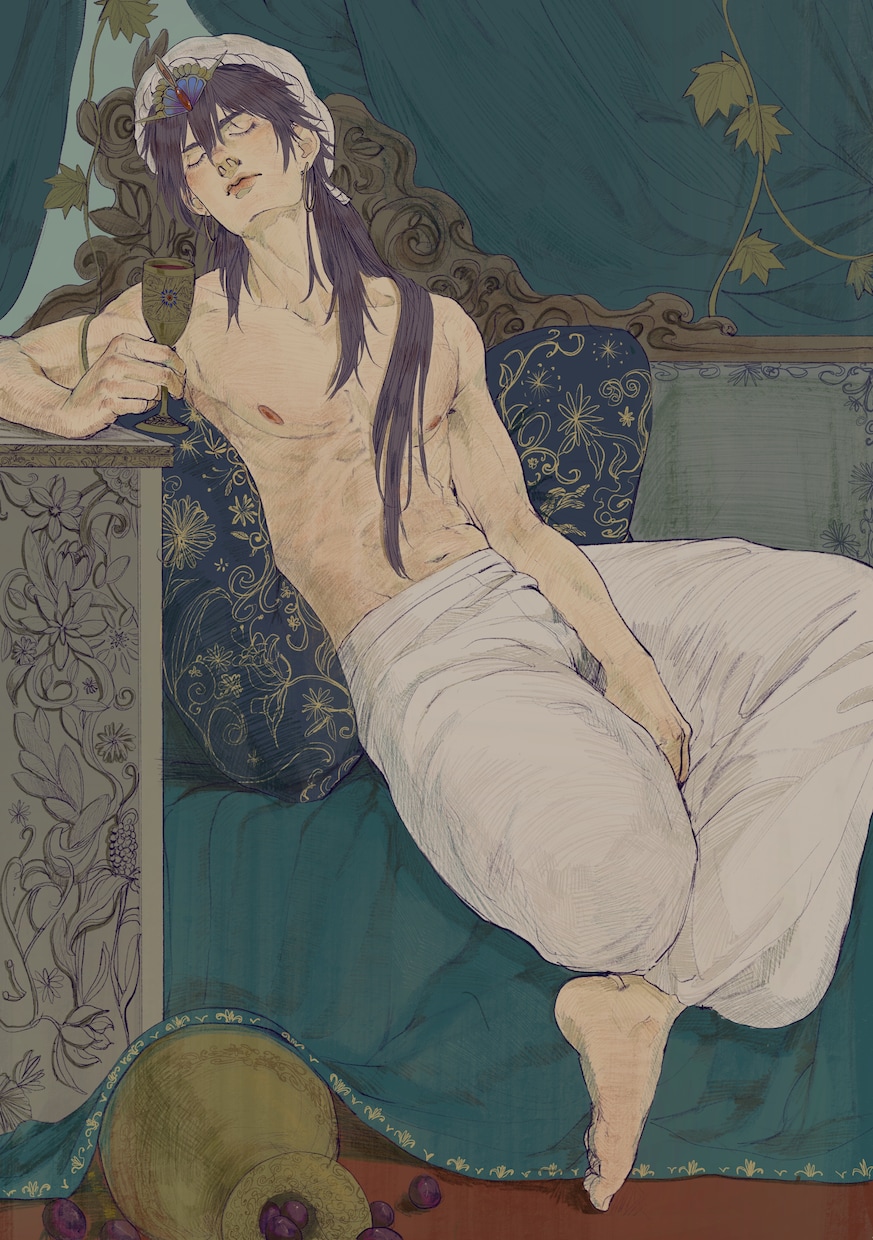 イラスト　挿絵などを描きます 細密な描写ができます　男子を描くのは得意です イメージ3