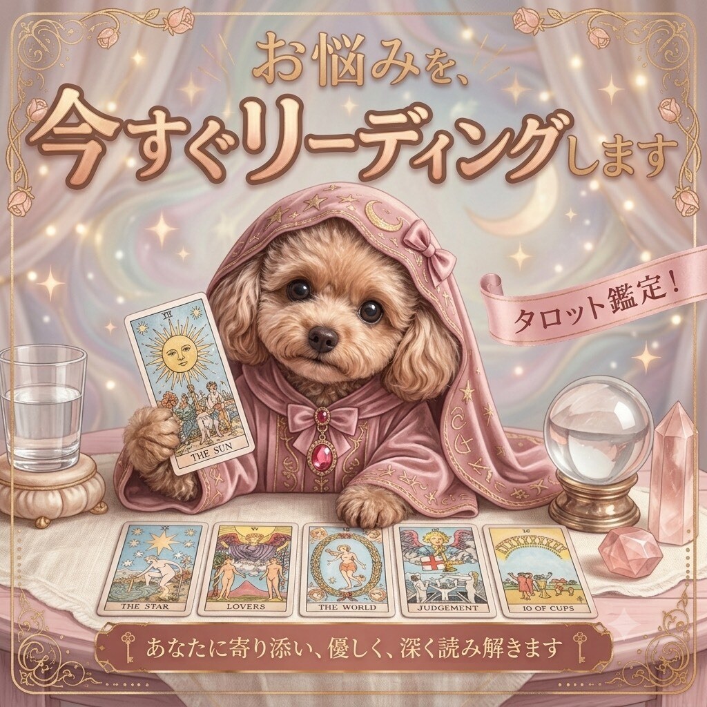 心のモヤモヤ今すぐ占います お試し体験！ワンコイン即日鑑定 イメージ1