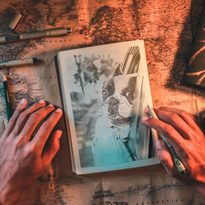 簡単な写真合成が作れます アプリを使って作ります。型があるのでその中でやっていきます。 イメージ3