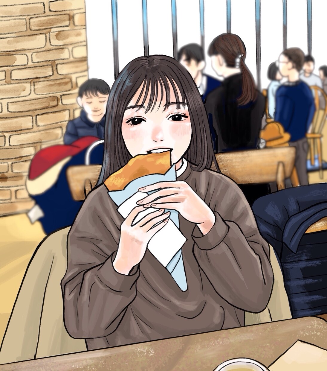 繊細で美しい背景込みのイラスト制作させて頂きます 表紙や挿絵、サムネイルなど商用にもお使いください。 イメージ3