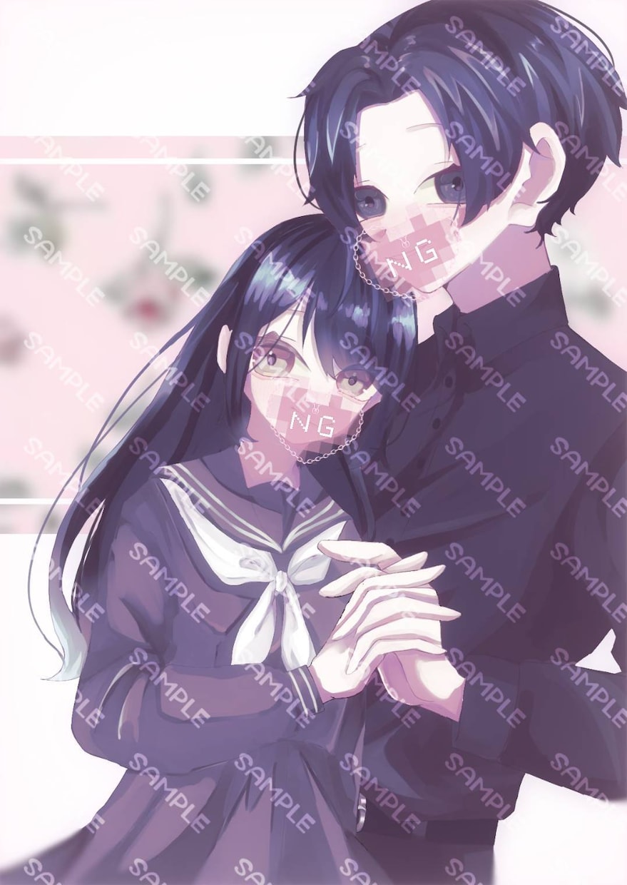 夢絵・1枚絵・アイコン何でも描きます 同性夢絵、1枚絵もBL・GL受け付けてます！！！ イメージ3