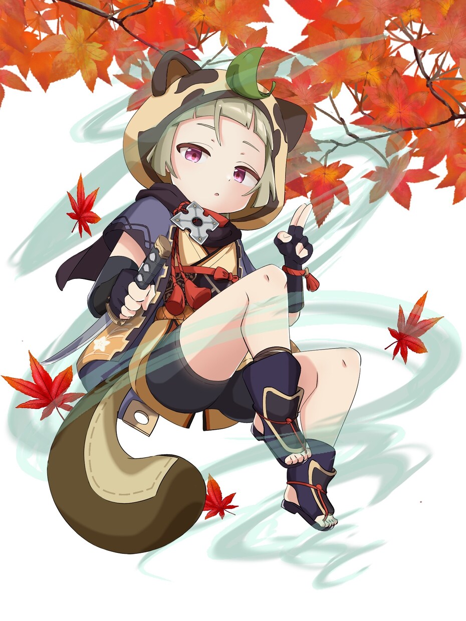 安値でイラスト依頼を受けます (背景あり)かっこいいエフェクトなどでキャラクターを華やかに イメージ5