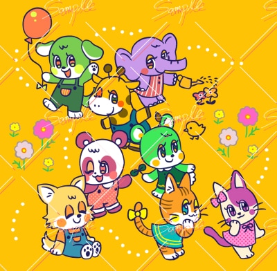 商用可！ポップ＆レトロ！キャラクター制作します 個性的なアイコン・グッズ制作・配信画面にも◎ イメージ5