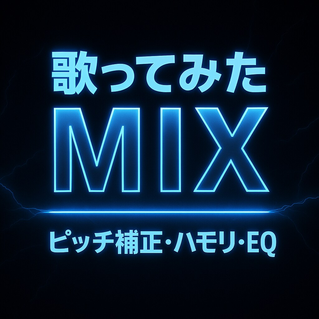 部分ミックス専門で整えます 自然で聴きやすい！ピッチだけ・ハモリだけなどのも即日OK！ イメージ1