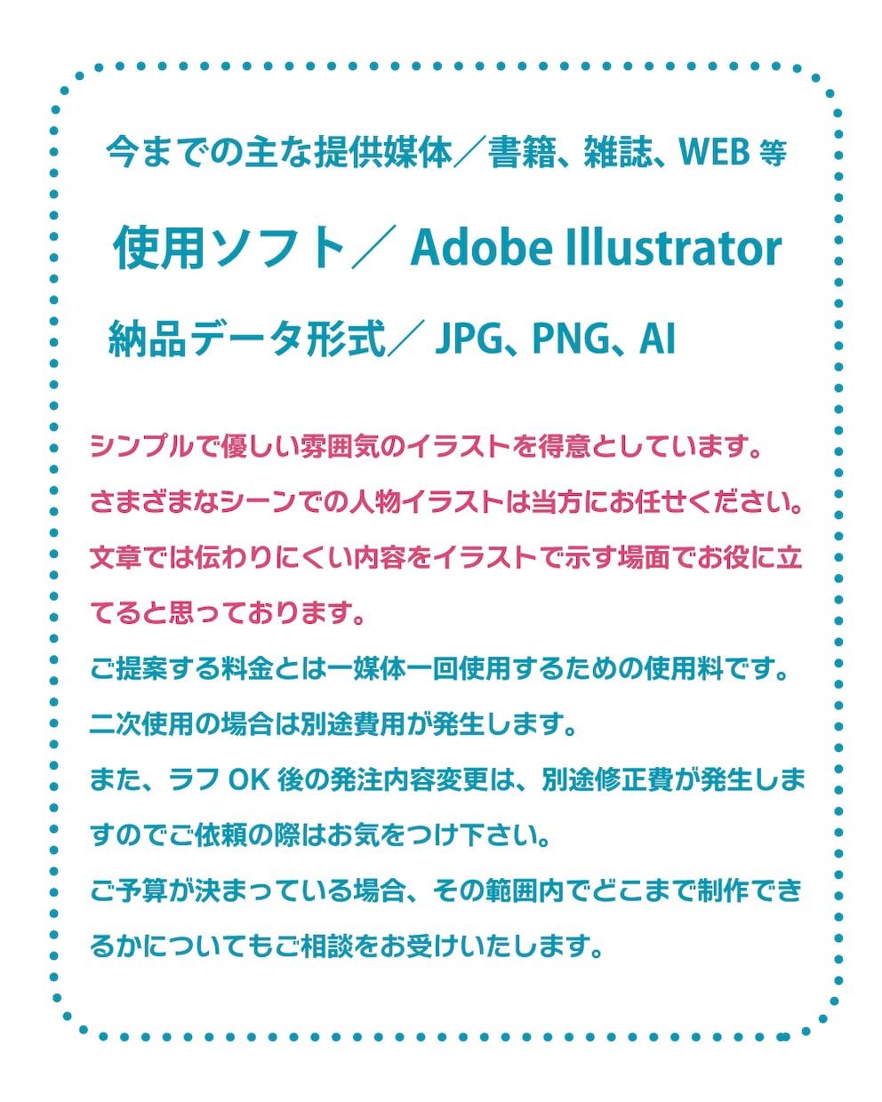 美容・健康に関するイラストを描きます 文章では伝えきれないコトをイラストで伝えます。 イメージ7