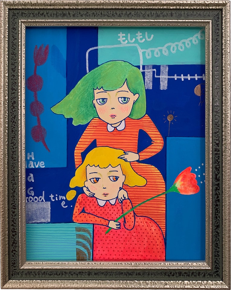 手描きの絵を描きます 展示用の絵画、本の挿絵などの原画を配送にて納品いたします。 イメージ2