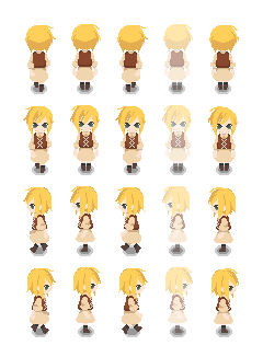 綺麗でかわいいドット絵＆PixelArt描きます マップ、立ち絵、一枚絵 etc…アニメーションもお任せを‼️ イメージ4
