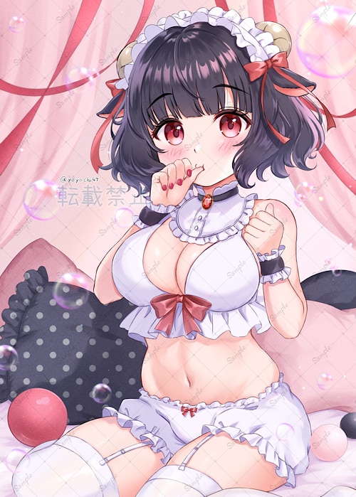 むちむちセクシー！可愛いイラストお描きします Vtuberグッズ、スチル、アイコン、立ち絵などお届けします イメージ9