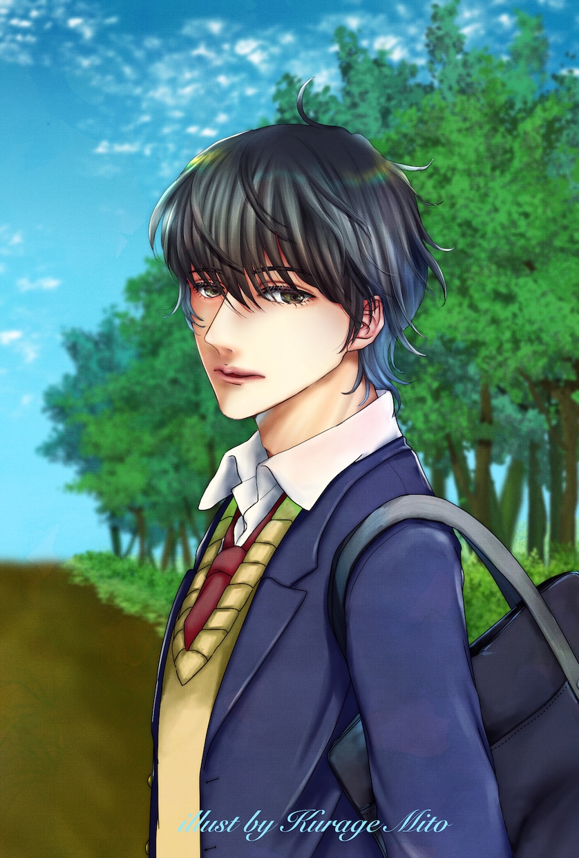 イラスト全般web小説同人誌表紙等受付ます ご希望のイラストや小説の表紙挿絵等(BL・GL・NL可 イメージ7