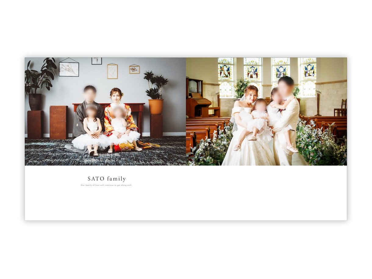 印刷込◎20ページ☆結婚式のアルバムを作ります 写真を送るだけ☆フルサポートいたします！成人式・お子様にも イメージ3