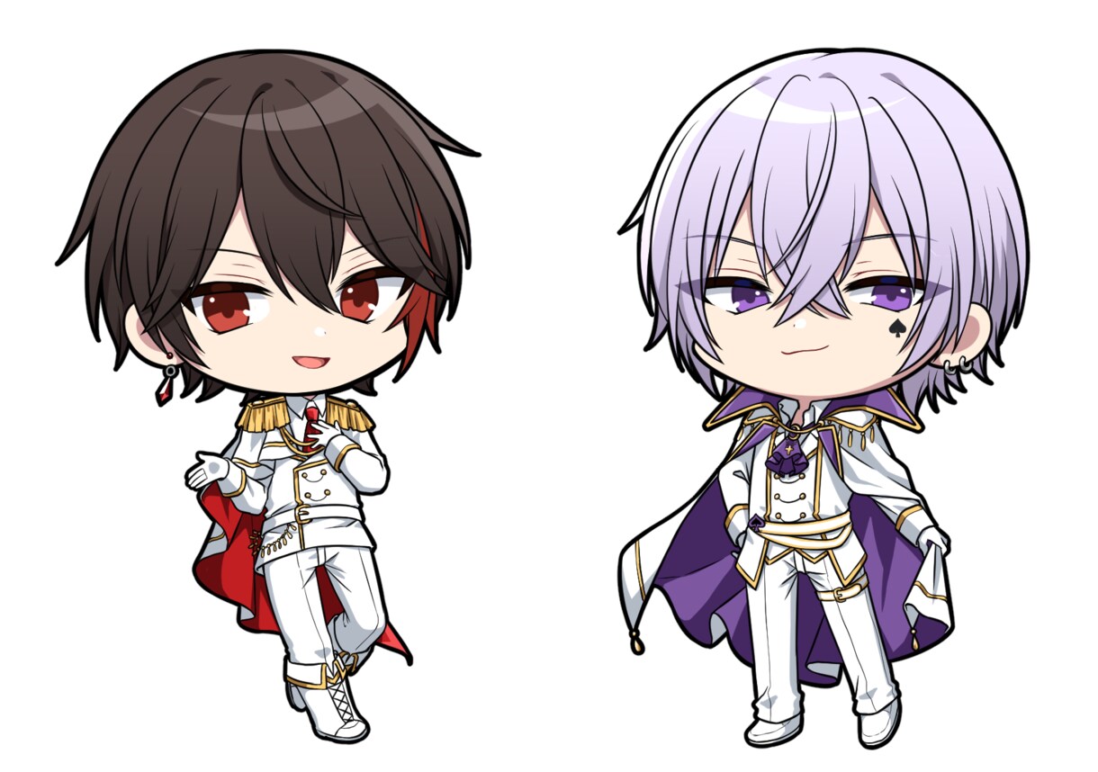 アニメ塗りのかわいいデフォルメアイコン描きます あなただけのミニキャラアイコンが欲しい方へ イメージ9