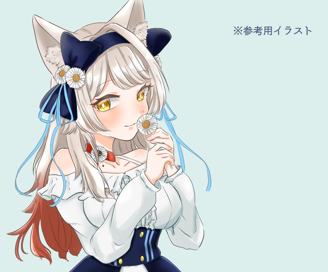 歌ってみたや配信向けサムネイラスト描きます 二次・商用利用可！可愛いイラストをさまざまな用途に！ イメージ4