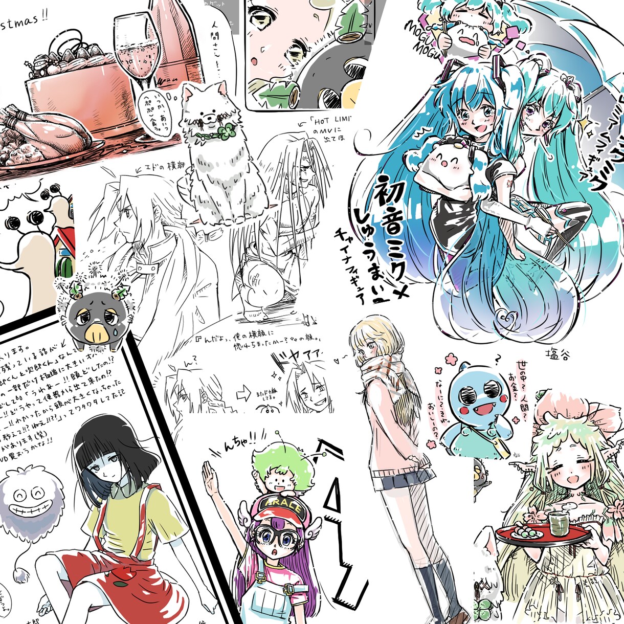 シンプルめ(ラフ)な描き方でキャラクター描きます 動画のサムネ用や早めに納品してほしい方等、是非＊ イメージ2
