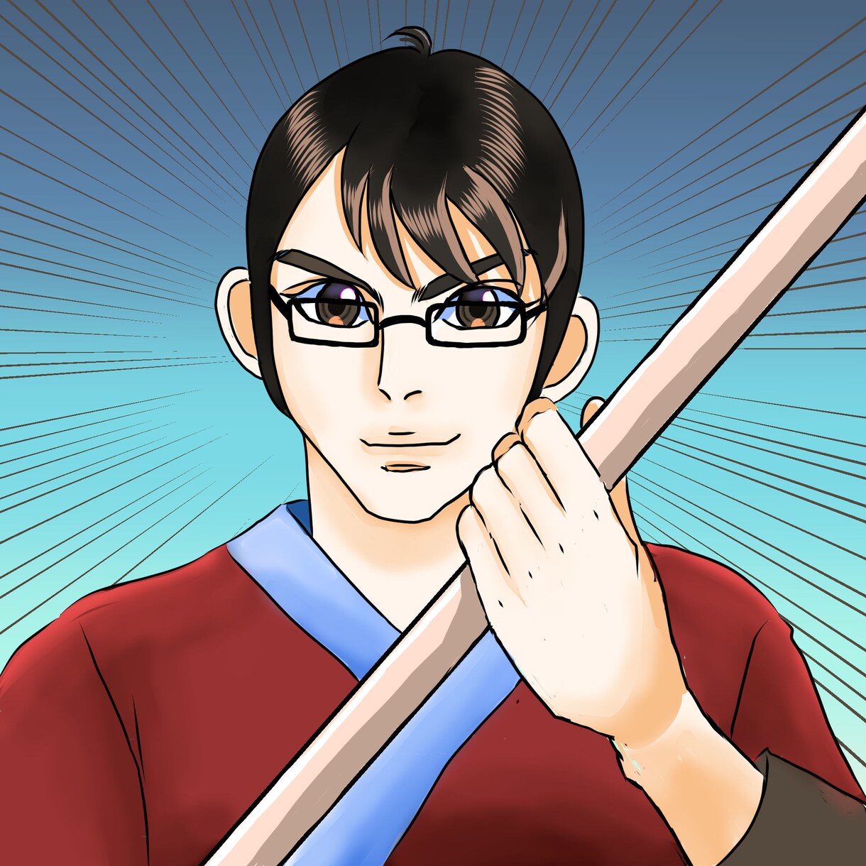 似顔絵かきます お写真を見て似顔絵かきます！男性に特化しています！ イメージ4