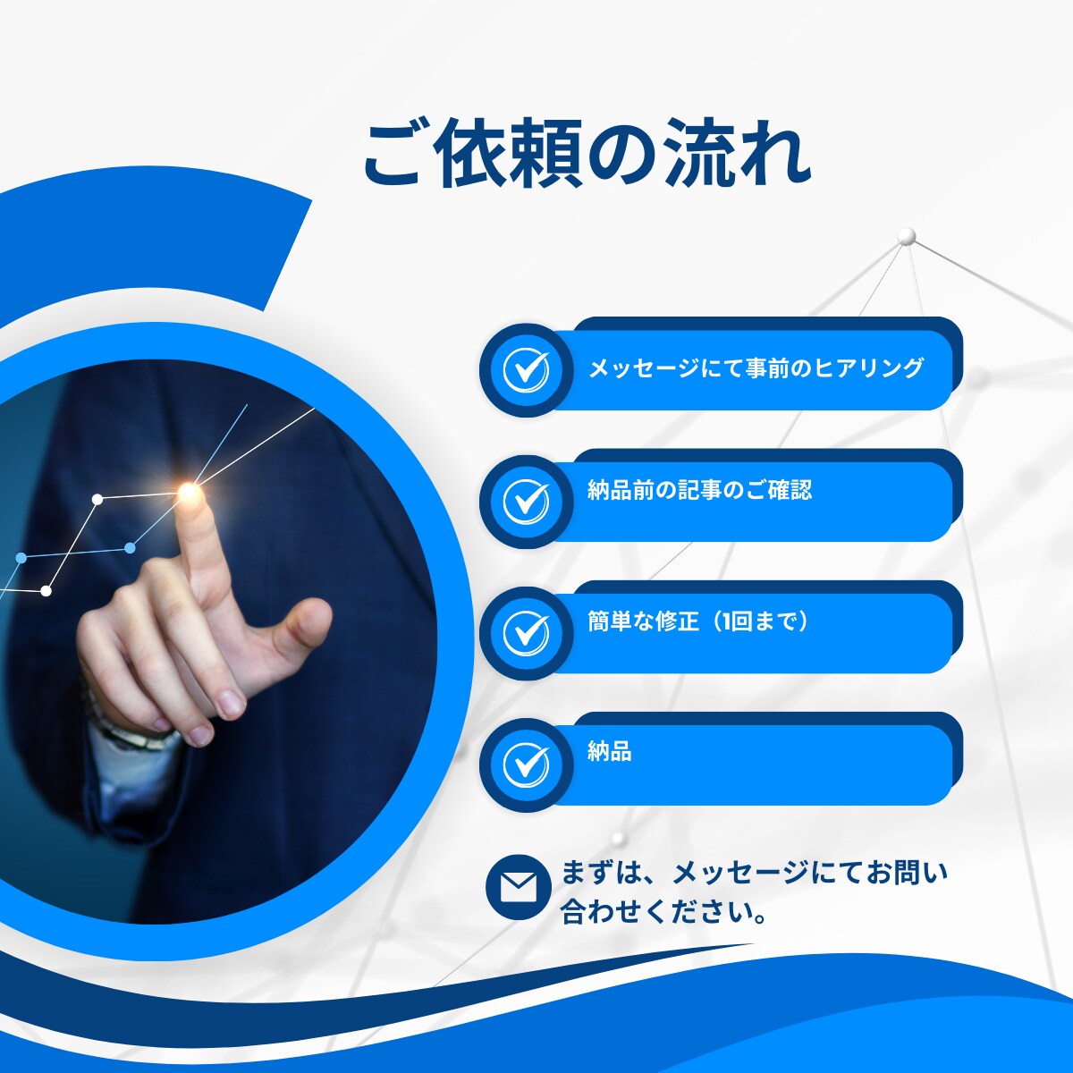 業界経験20年のライターが金融系の記事を執筆します 金融機関勤務経験20年のライターが心を込めて執筆します！ イメージ3