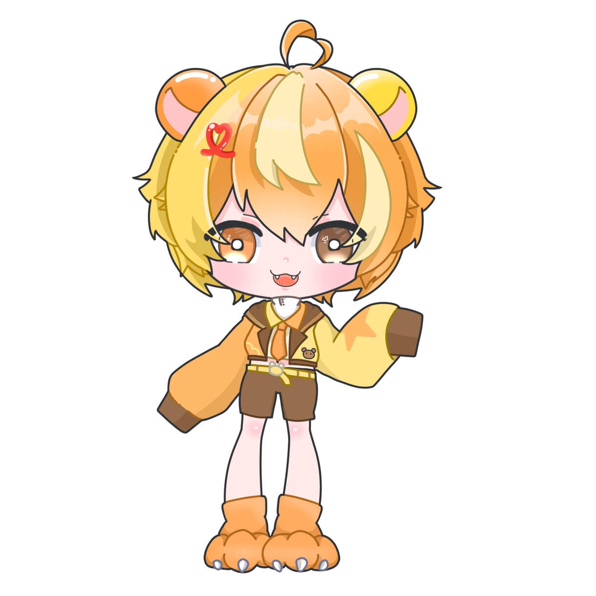 キャラをちっちゃく可愛く描いちゃいます 商用利用込、ペア〇ポーズ指定〇複数枚依頼〇 イメージ3