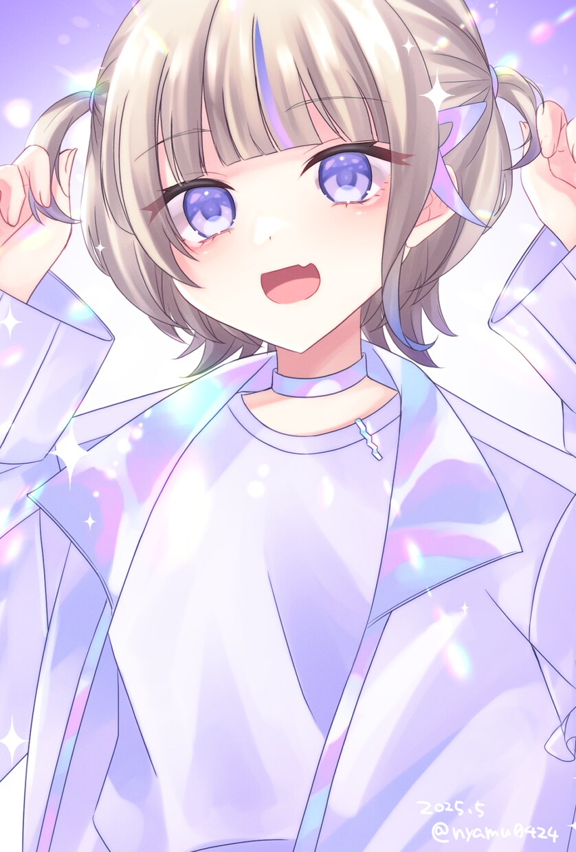 キラキラかわいいバストアップイラストを描きます ギャルゲ塗りで魅力的で鮮やかなイラストならお任せください！ イメージ3