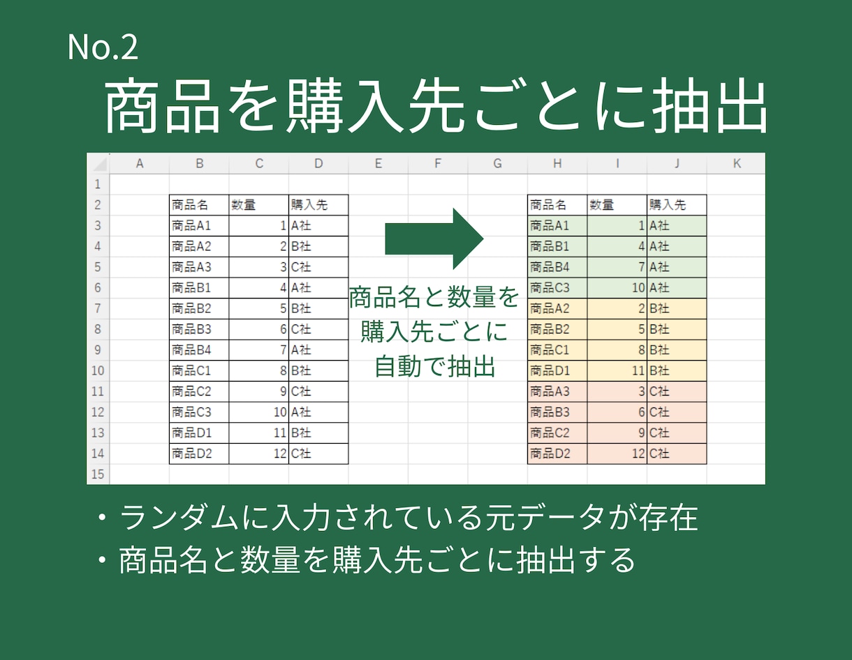 Excel作業！自動化＆効率化ツール作成します Excel作業を自動化・効率化、お任せください イメージ3