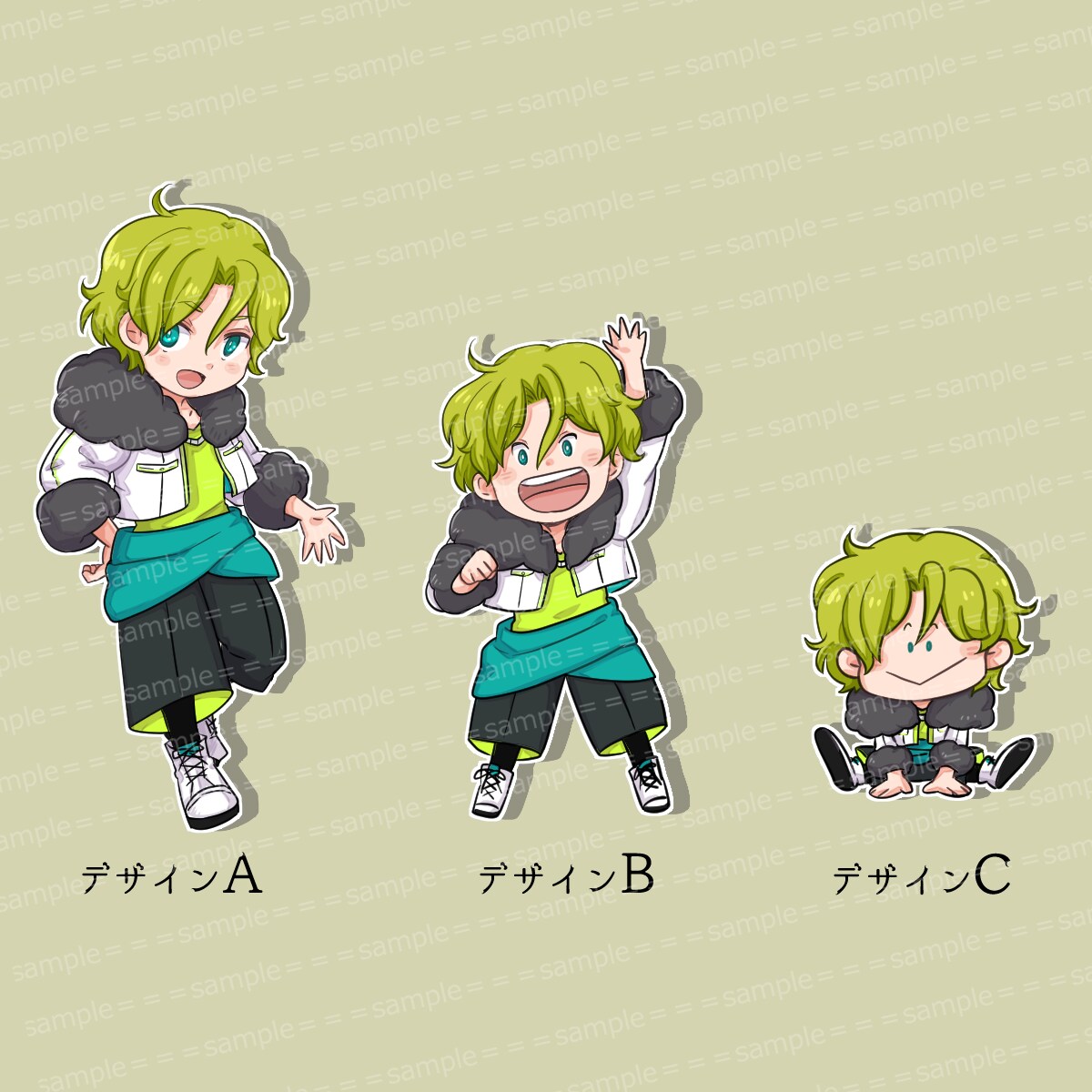 ポップでかわいいデフォルメイラスト描きます アイコンやグッズなど、幅広く使えます！ イメージ5