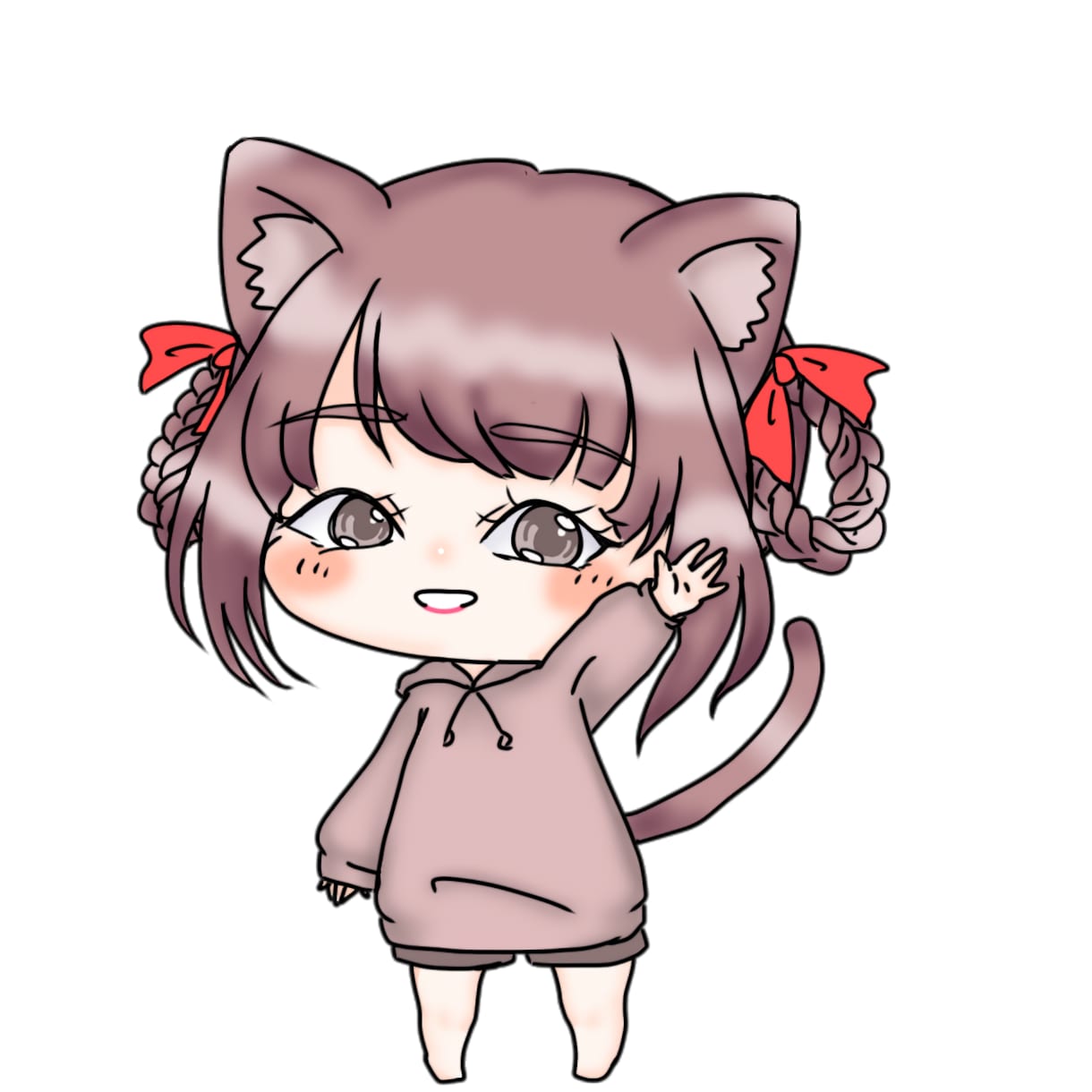 2〜3頭身ちびキャラを描きます SNS映えするゆるかわちびキャラ描きます イメージ3