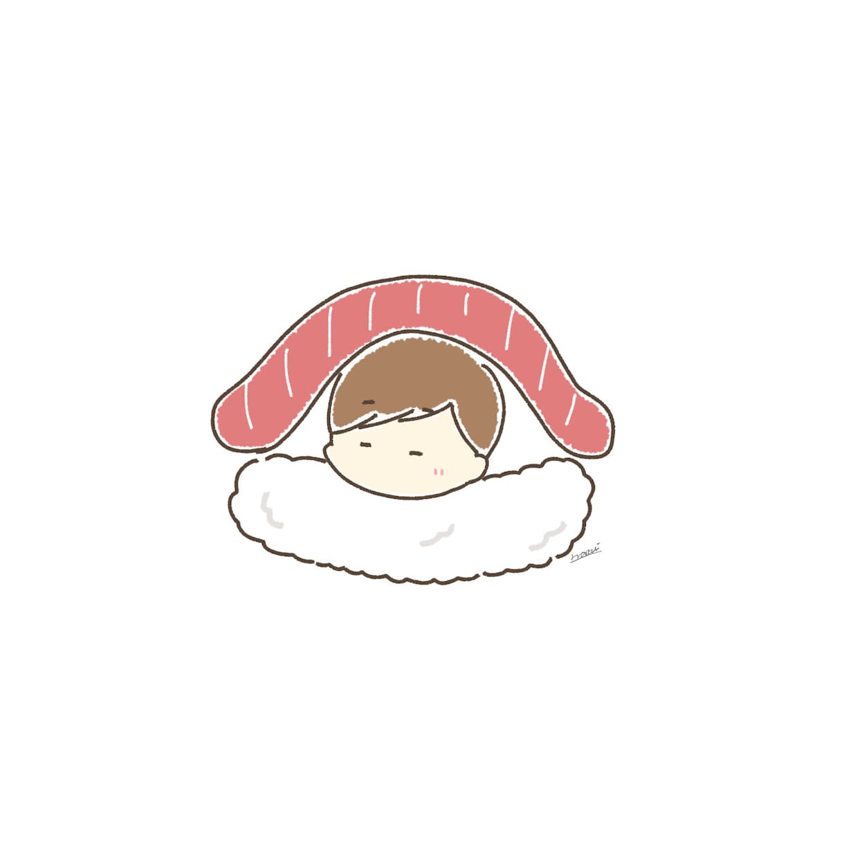 SNSでのアイコンなどで使えるイラストを描きます なるにしか描けない独特のゆるいらすとです。 イメージ6