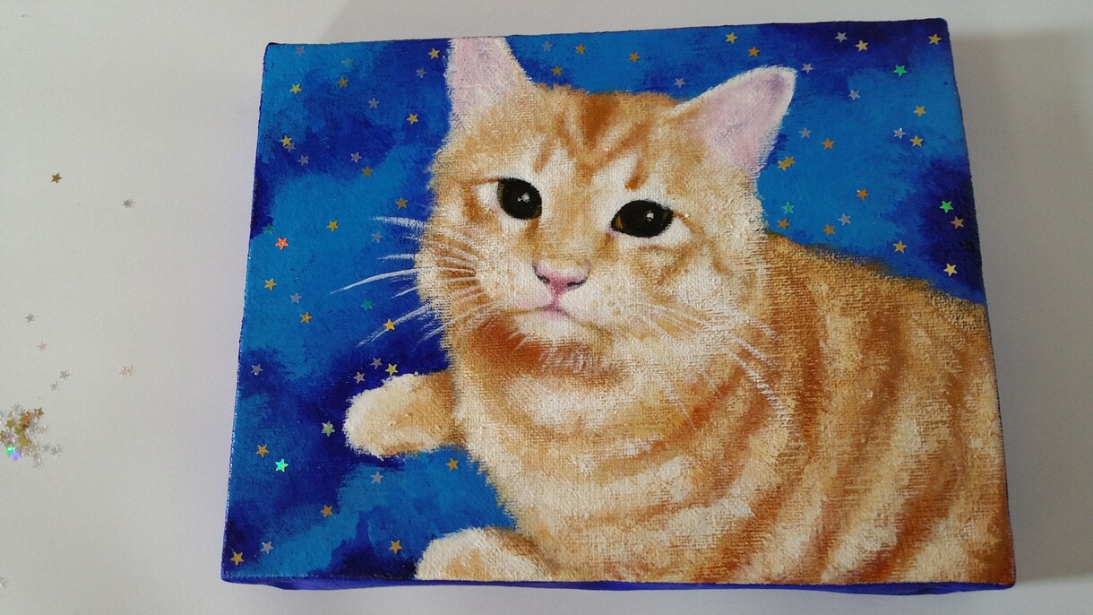 世界で一番大切なペットの似顔絵を描きます 可愛いペットの笑顔をキャンバスに残して飾りたい方。 イメージ8