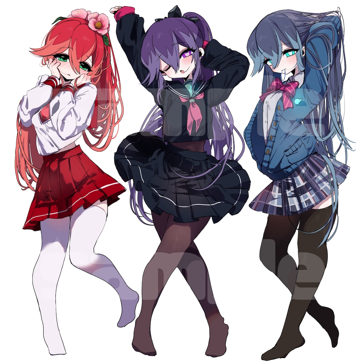 美少女・美男子の魅力を引き出すイラストを制作します 男性〇二次創作○創作〇個人制作から商用制作まで イメージ5
