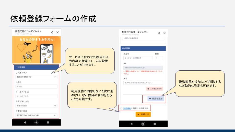 LINEと連携した簡単アプリを制作します マーケ/業務効率化｜LINE公式アカウントをアップグレード イメージ7