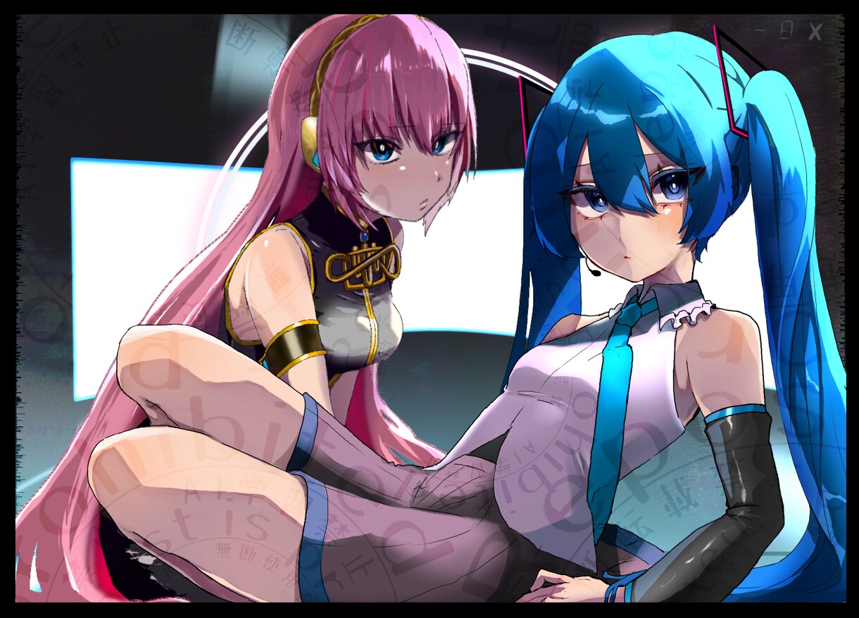 3月31日まで特別価格！MVイラストを制作します ボカロP様　歌い手様向け！SNS映えするイラストを提供します イメージ1