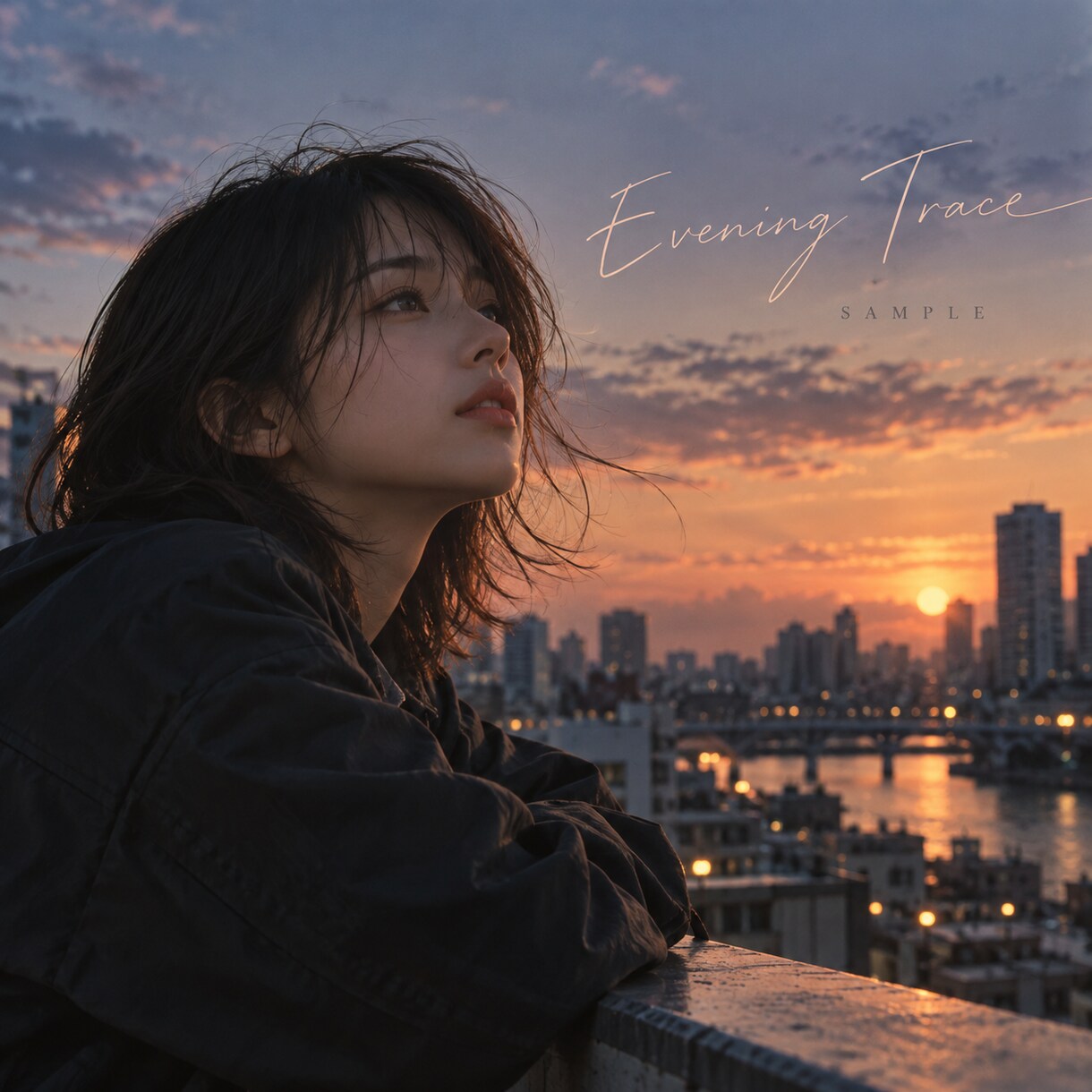 歌ってみた・オリジナル曲向けジャケット制作します アニメ系・セミリアル系で、楽曲の世界観を1枚に。 イメージ3