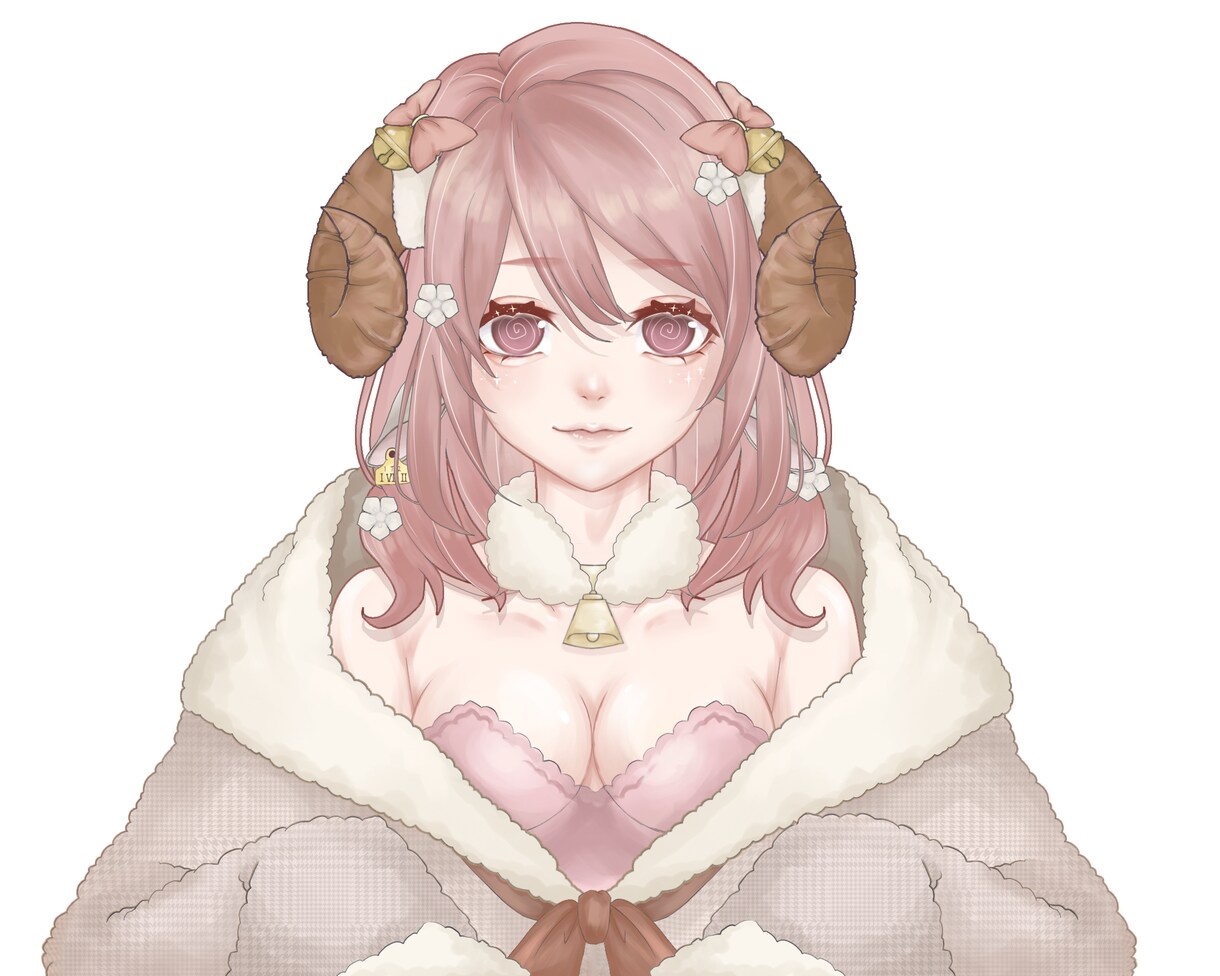 上半身のみのVtuberモデルの作成をします 全身モデルが高い、正直全身使う事ないそんな方に イメージ3