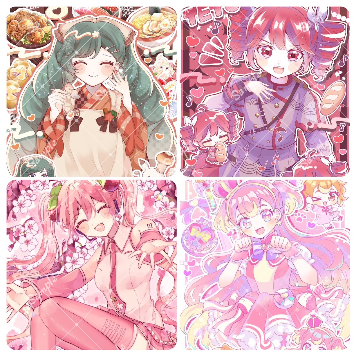 用途に合わせた1枚絵を描きます パステルで可愛い1枚絵を制作します！ イメージ5