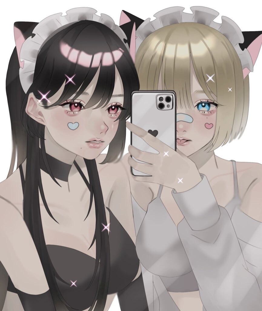 SNSアイコンやサムネイル描きます 女の子を描くのが得意です！！！、！ イメージ1