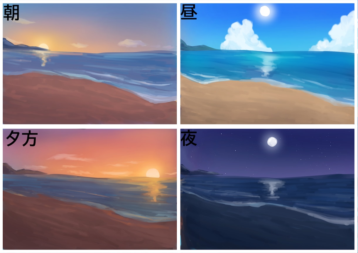 季節感のある背景イラスト制作します 世界観に合う背景を丁寧に制作します イメージ6