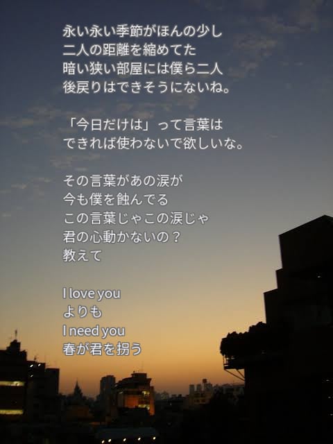 様々なジャンルに合わせて作詞します プロへの提供経験あり。　　　　　　 イメージ2