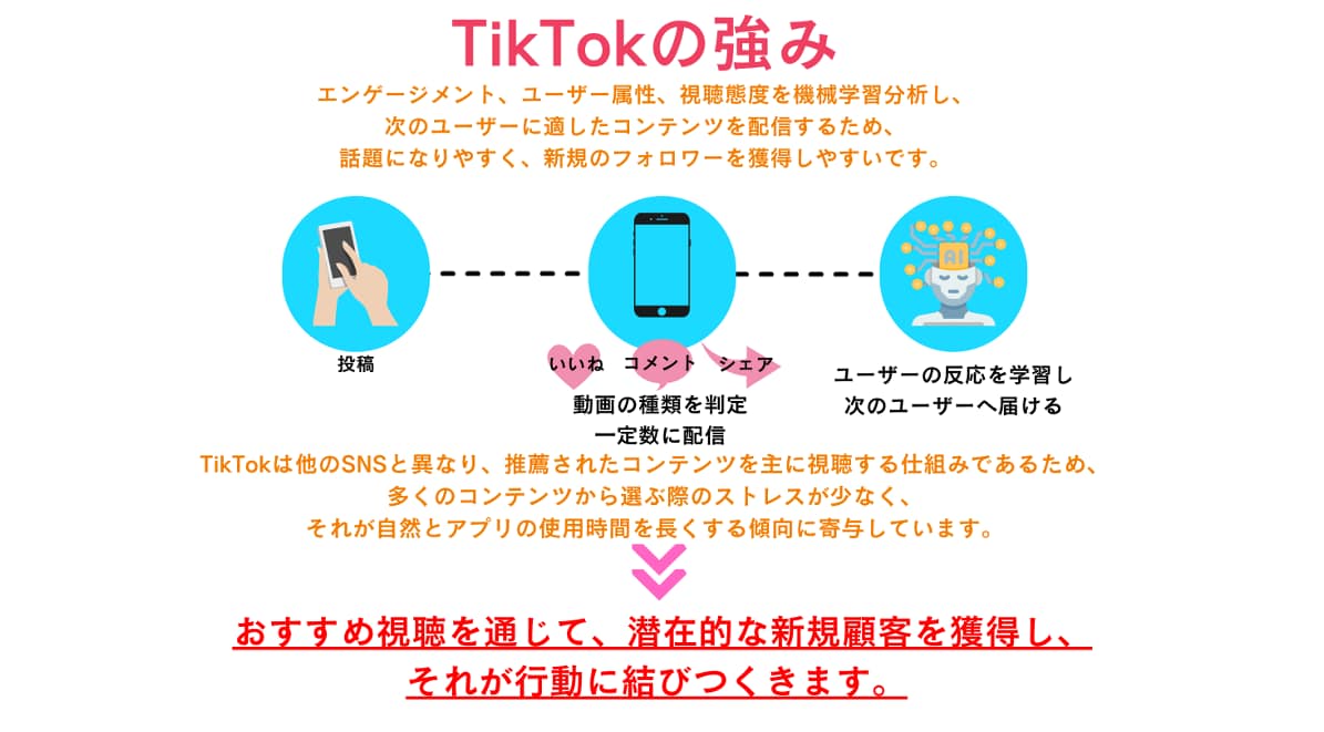 お試し版！！TikTokをゼロからスタートします まずは1本から、TikTok運用の効果を体験してみませんか？ イメージ6