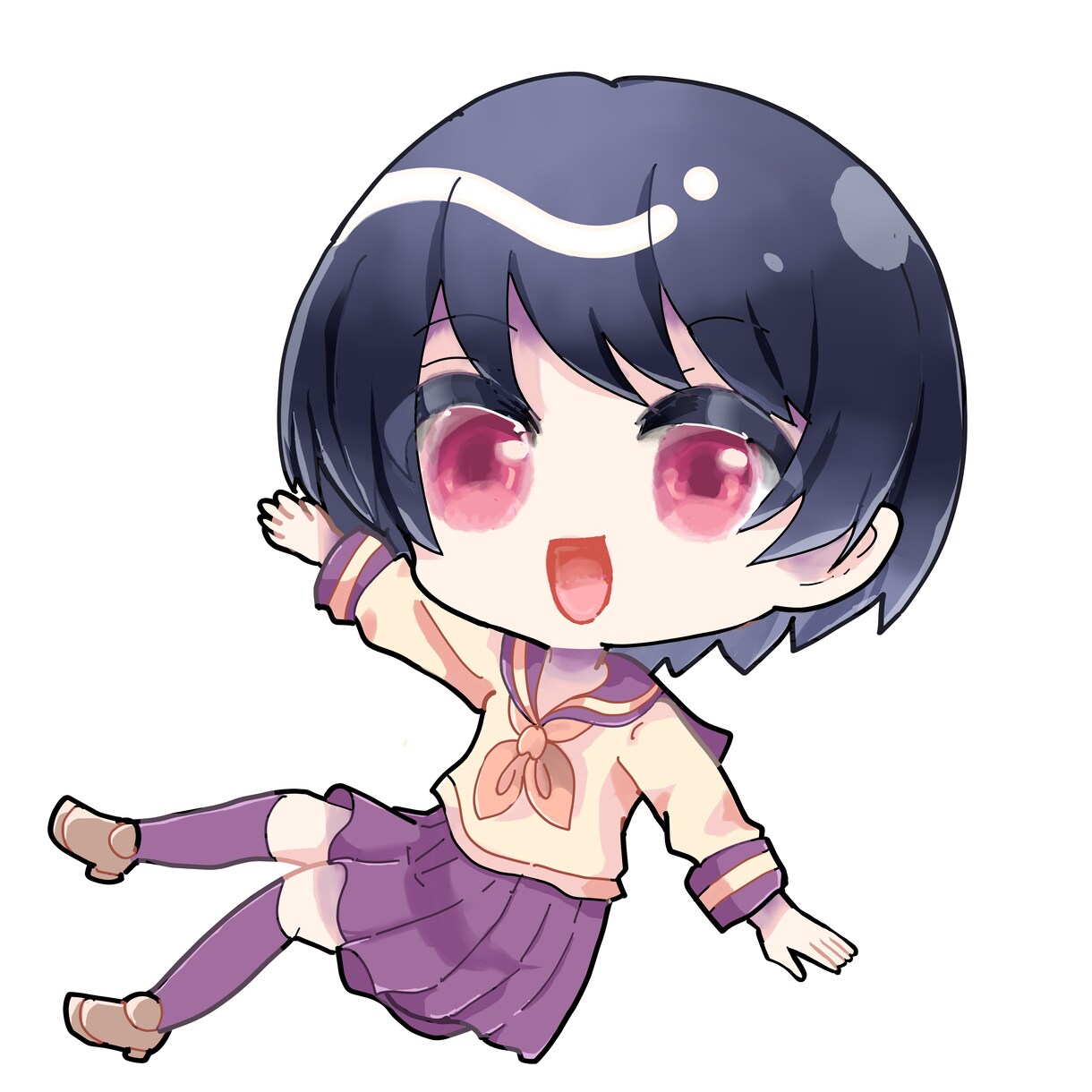 かわいい全身SD・ミニキャラ描きます SNS・配信・活動用に使えるミニキャラを制作します！ イメージ4